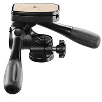 Walimex VT-2210 Tripod 1/4 inch Werkhoogte: 78 - 188 cm Zwart Incl. tas - thumbnail