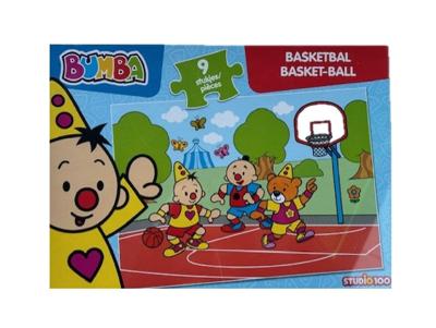 Bumba puzzel basketbal 9 stukjes