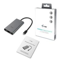 i-tec Thunderbolt 3 Adapter [1x Thunderbolt 3 - 2x DisplayPort] I-TEC THUNDERBOLT 3 Dual DP VideoAdapter 0 m - thumbnail