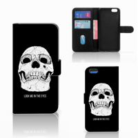 Telefoonhoesje met Naam Apple iPhone 6 Plus | 6s Plus Skull Eyes - thumbnail