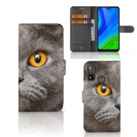 Telefoonhoesje | Met pasjeshouder | Huawei P Smart 2020 Britse Korthaar - thumbnail