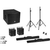 Omnitronic Molly 2.1 Actieve PA-luidsprekerset Incl. subwoofer, Bluetooth - thumbnail