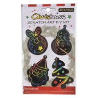 Kraskunst Kersthangers, 4st. - thumbnail