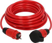 Brennenstuhl Professional Verlengkabel | VQ 1100 | IP44 | 10m | rood | H07BQ-F 3G1,5 - 9161100210 - thumbnail