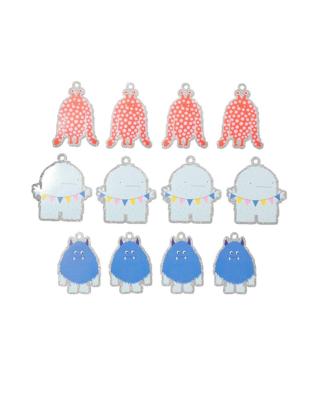 HEMA Labels 14x9.5cm monster - 12 stuks