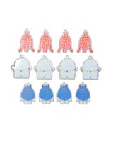 HEMA Labels 14x9.5cm monster - 12 stuks - thumbnail