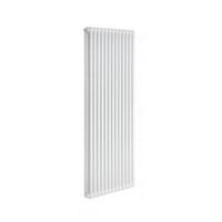 Designradiator Plieger Florence 1677 Watt Zijaansluiting 180x60 cm Zilver Metallic - thumbnail