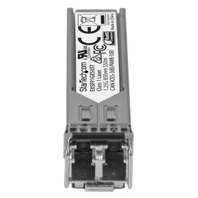 .com Juniper EX-SFP-1GE-SX compatibel SFP - Gigabit glasvezel 1000Base-SX SFP ontvanger module - MM LC - 550m - 850nm - SFP (mini-GBIC) transceivermodule (gelijk aan: Juniper EX-SFP-1GE-SX) - GigE .com Juniper EX-SFP-1GE-SX compatibel SFP - Gigabit glasvezel 1000Base-SX SFP ontvanger module - MM LC - 550m - 850nm - SFP (mini-GBIC) transceivermodule (gelijk aan: Juniper EX-SFP-1GE-SX) - GigE