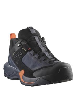 Salomon X ULTRA ALPINE GORE-TEX Lage Wandelschoen Heren Blue Nights/Black/Red Orange 9