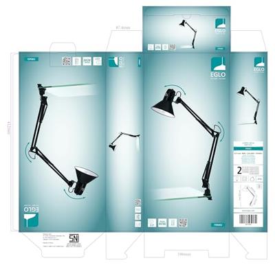 Eglo TafellampFirmo zwart - 90873