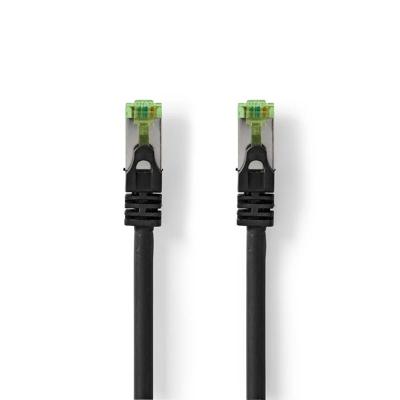CAT7-Kabel | PiMF | RJ45 Male | RJ45 Male | 5.00 m | Rond | LSZH | Zwart | Polybag