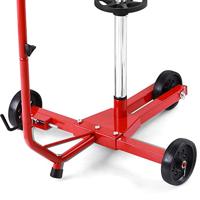 Velgenboom mobiel rood aluminium tot 225mm bandbreedte - thumbnail