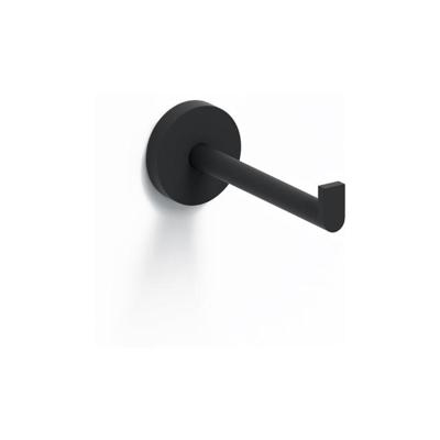 Toiletrolhouder Clou Flat Zonder Klep 12.1cm Poedercoating Mat Zwart