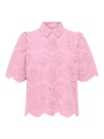 Only Onlvalais S/s Shirt Wvn Noos 15351106 Blouse 5013589 Pink Lady - thumbnail