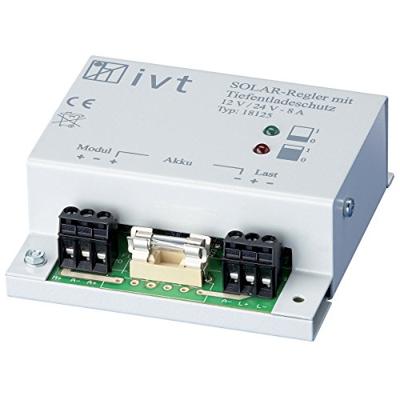 IVT Shunt Laadregelaar voor zonne-energie PWM 12 V, 24 V 8 A