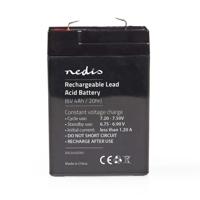 Nedis Oplaadbare Loodaccu | Lead-Acid | 6 V | 4000 mAh | 1 stuks - BALA40006V BALA40006V - thumbnail