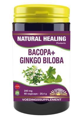 Bacopa met ginkgo biloba puur 60 Vegetarische capsules