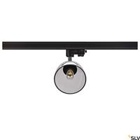 SLV PARA CONE GL 1006157 LED-railspot GU10 25 W Zwart - thumbnail