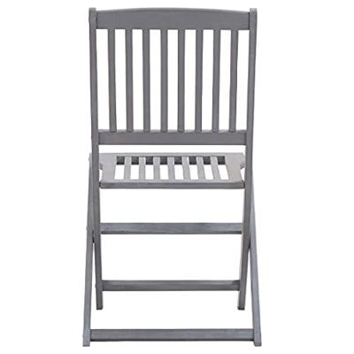 VidaXL Klapstoelen 4 stuks van massief acaciahout VidaXL Klapstoelen 4 stuks van massief acaciahout