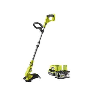 Trimmer / Kantenrichter - RYOBI - Knipsel Ø 25-30 cm - Draad Ø 1 x 1,6 mm - 1 accu 18 V 5 Ah en 1 lader 2A