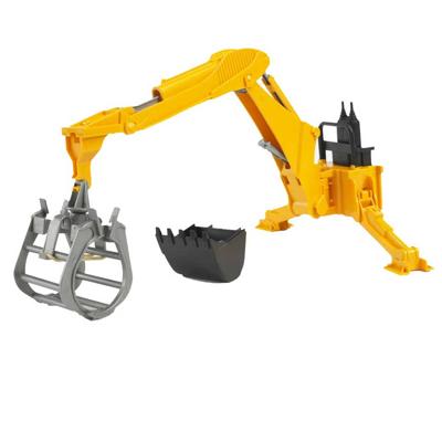 Bruder hydraulische kraan met grijper Bruder hydraulische kraan met grijper