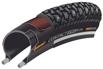 Continental buitenband "contact spike" conti tire cont spike 32-622 b/b+rt 120 spikes