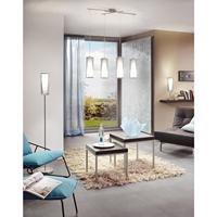 Eglo HanglampPinto Nero 3-lichts nikkel smoke glas - 90305 - thumbnail