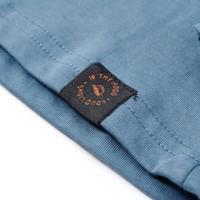 Kindershirt met lange mouwen dinosaurusprint 92 medium blauw - thumbnail