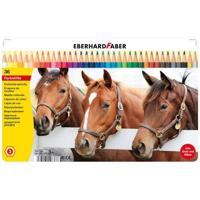 36 Kleurpotloden Eberhard Faber in bliketui - thumbnail
