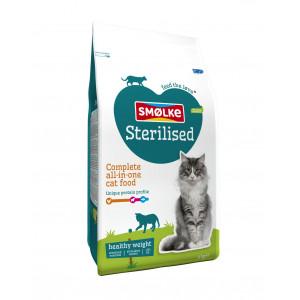 Smølke Sterilised kattenvoer 2 x 4 kg Smølke Sterilised kattenvoer 2 x 4 kg
