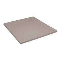 Cinderella Dubbel Jersey Topper Hoeslaken Taupe-Lits-jumeaux (180x200/210 cm) - thumbnail