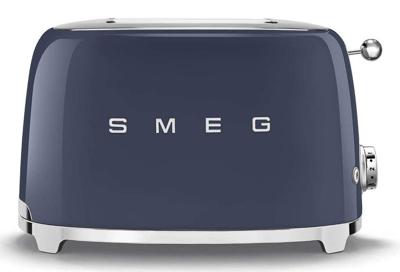 Smeg TSF01NBEU broodrooster 6 2 snede(n) 950 W Blauw, Chroom