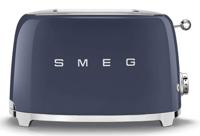 Smeg TSF01NBEU broodrooster 6 2 snede(n) 950 W Blauw, Chroom - thumbnail