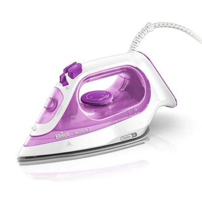 Braun si3030pu texstyle3 stoomstrijkijzer roze/wit Braun si3030pu texstyle3 stoomstrijkijzer roze/wit