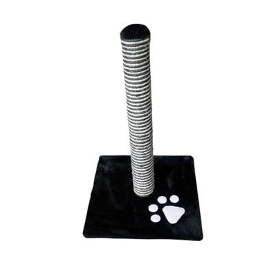 Krabpaal voor Katten Nayeco Savanna Wit Zwart Hout Plastic 63 x 40 x 40 cm