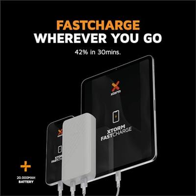 Xtorm Go2 Power Pack 20000 mAh Powerbank Wit