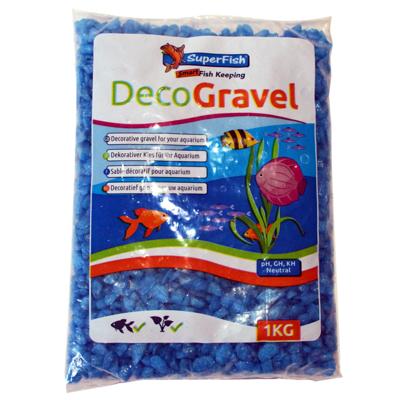 Superfish Deco Aquaria grind neon blauw 1kg