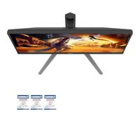 AOC Gaming 27G4HA - 27 inch Full HD-monitor, 200 Hz, 1 ms, comp. G-Sync, HDR10 (1920 x 1080, 2 x HDMI 2.0, 1 x DisplayPort 1.4) zwart-rood - thumbnail