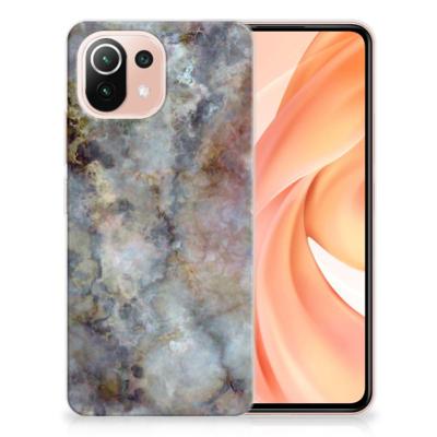 Xiaomi Mi 11 Lite | 11 Lite 5G NE | TPU | Siliconen hoesje | Marmer Grijs