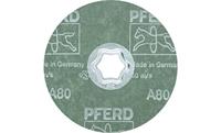 PFERD TOOLS 64190008 Combiclick korrel fiberschijf Ø 115 mm A 80 voor universele toepassingen Diameter 115 mm - thumbnail