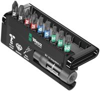 Wera 8740/51/55/67-9/IDC Impaktor Bit-Check 05057680001 Bitset 10-delig Kruiskop Phillips, Kruiskop Pozidriv, Binnen-Torx, Inbus Impactor technologie - thumbnail