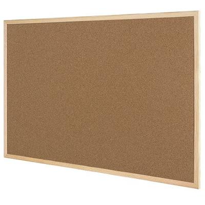 Q-CONNECT kurkbord, met houten frame, 90 x 60 cm