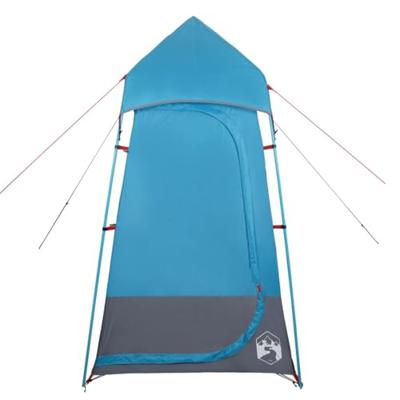 VidaXL Toilettent waterdicht blauw