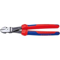 Knipex Kracht-zijsnijtang zwart geatramenteerd met meer-componentengrepen 250 mm - 7402250 - thumbnail