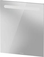 Spiegel Duravit No.1 Met Horizontale LED Verlichting 60x3.5x70 cm Mat Wit Duravit - thumbnail