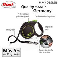 FLEXI ROLLIJN BLACK DESIGN TAPE GROEN M 5 MTR TOT 25 KG - thumbnail