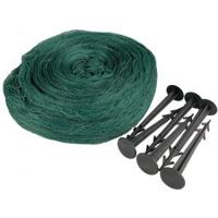 Vijvernet 3 x 4 meter met grondpennen - thumbnail