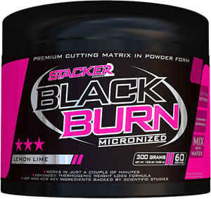 Stacker2 Black Burn Micronized Lemon Lime (300 g)