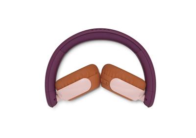 Philips TAK4200MP 4200-serie On Ear draadloze opvouwbare hoofdtelefoon voor kinderen - 45 uur afspeeltijd, beperkt volume, Audio delen, 3,5 mm- en USB-C-kabel meegeleverd - Magenta Purper