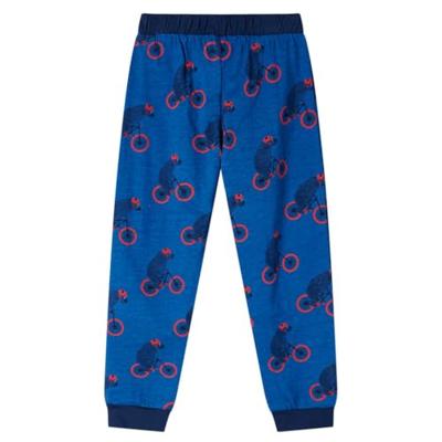 VidaXL Kinderpyjama met lange mouwen 140 petroleumkleurig